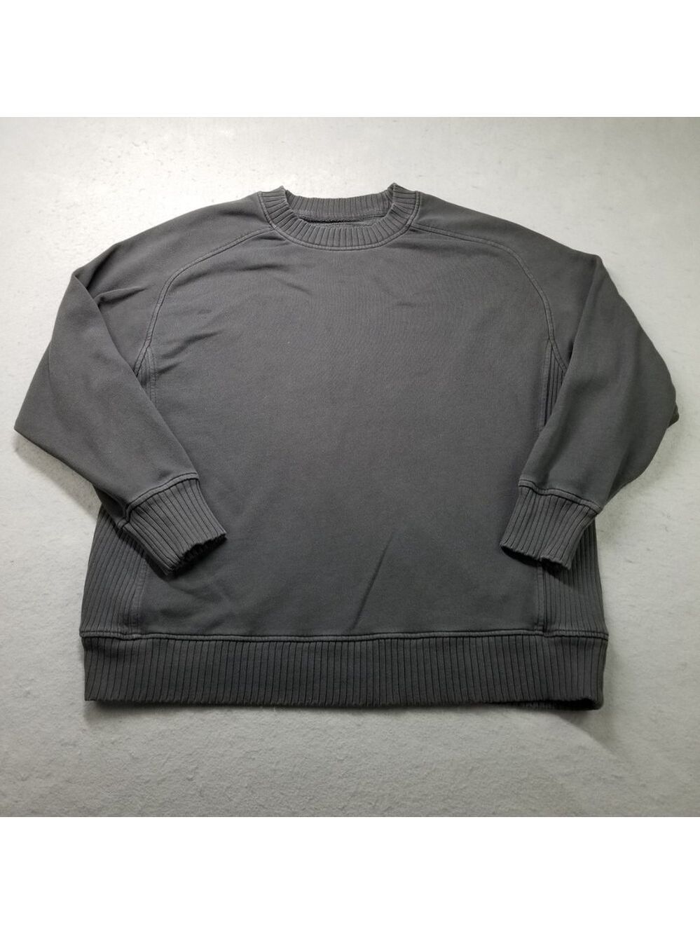 Aerie Sweatshirt Mens Size M Gray Crewneck Long Sleeve